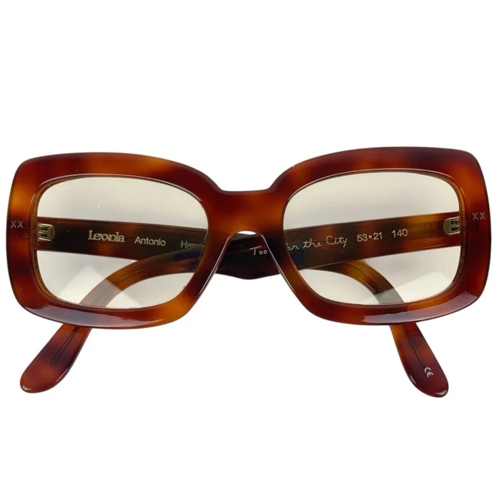 LEXXOLA Antonio Sunglasses Brown Acetate - Unisex - $260.